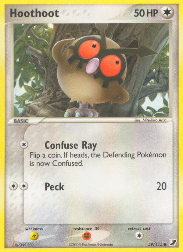 Hoothoot [Reverse Holo]